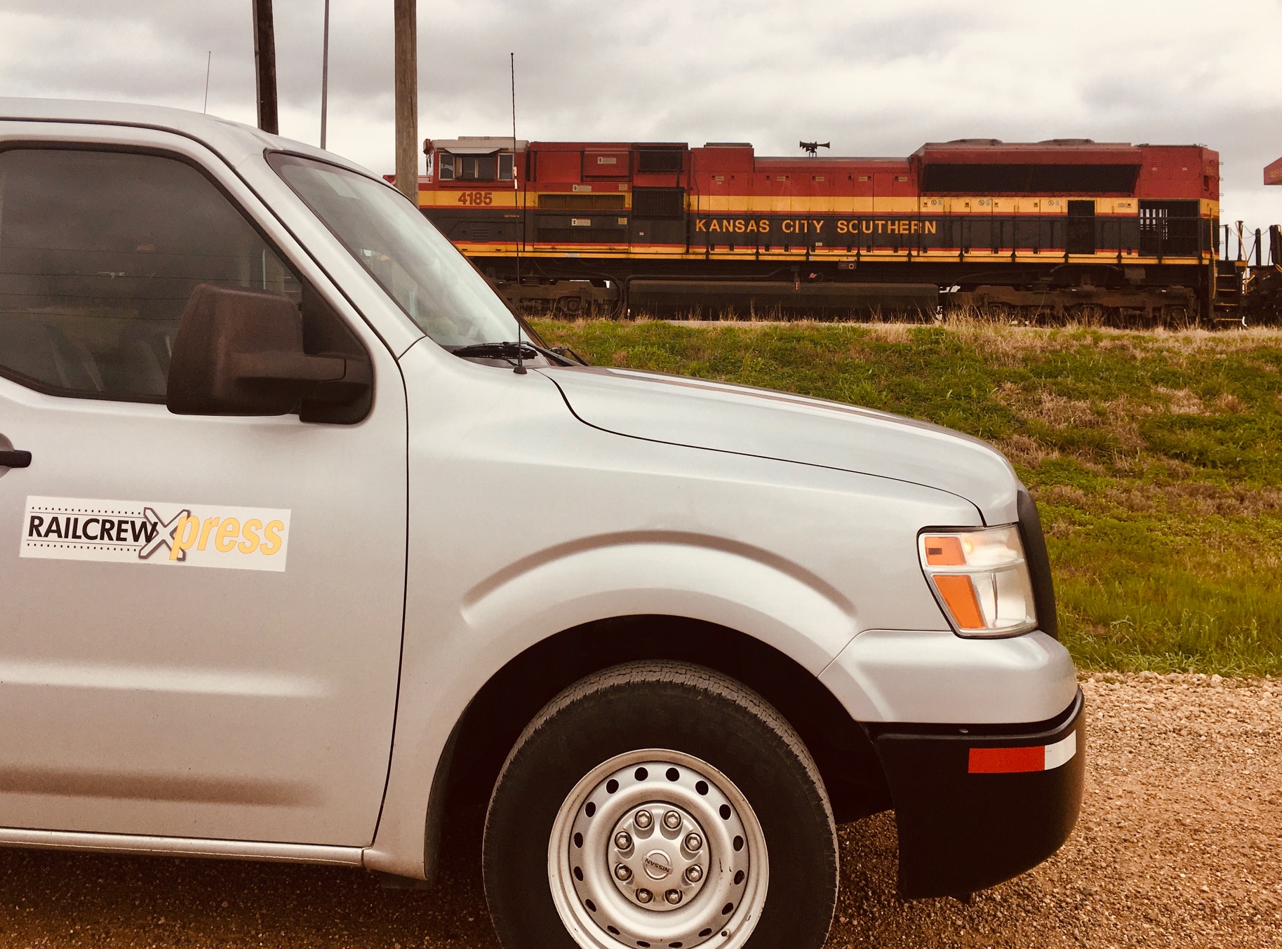 Railcrew Xpress Van with Train